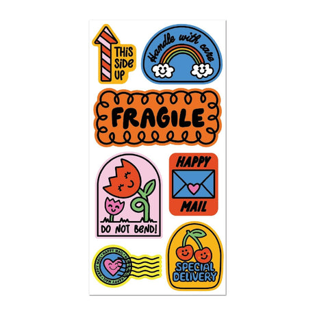 Pipsticks - Handle With Care roll stickers sheet | Scout & Co