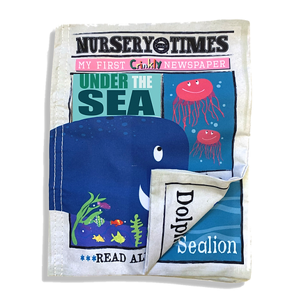 Jo & Nic's Crinkly Cloth Books - Under the Sea