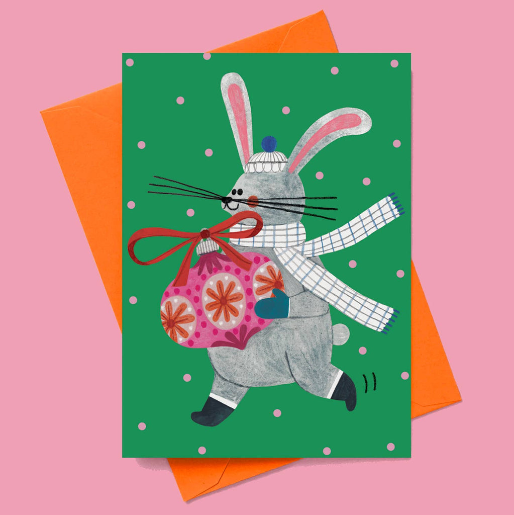 Daria Solak - Christmas Bunny card | Scout & Co