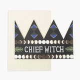 Hadley - Chief Witch party hat card | Scout & Co