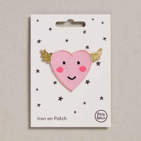 Petra Boase - Iron on Patch - Flying Heart | Scout & Co