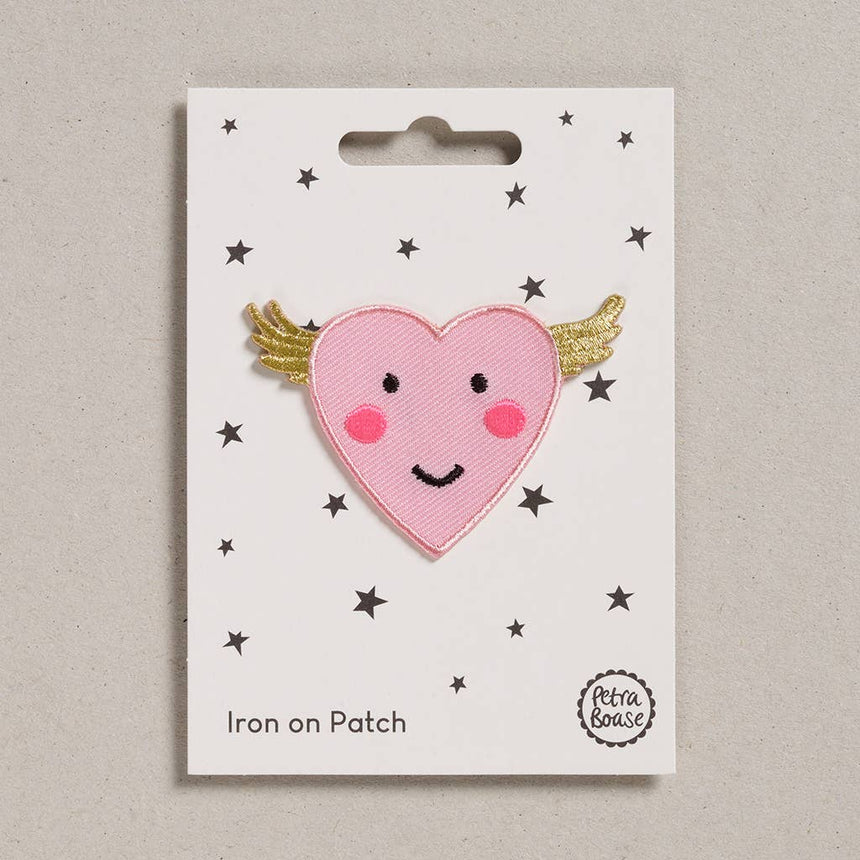 Petra Boase - Iron on Patch - Flying Heart | Scout & Co