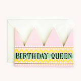 Hadley - Birthday Queen party hat card | Scout & Co