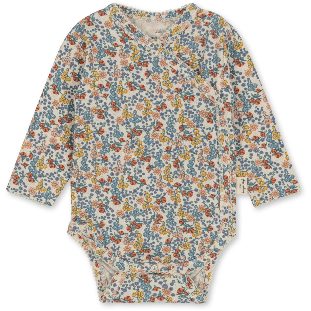 Konges Sløjd - Basic long-sleeved baby bodysuit - Bibi Fleur | Scout & Co