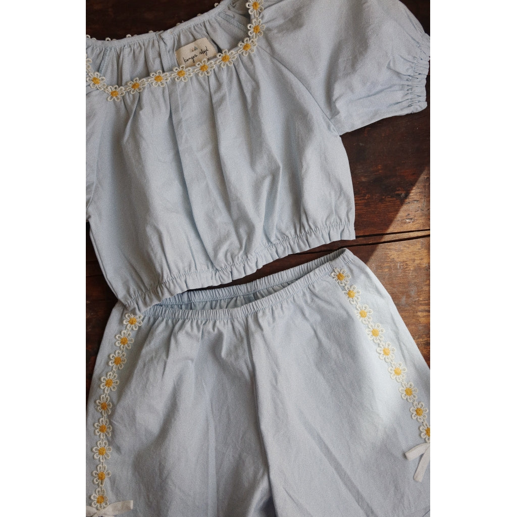 Konges Sløjd - Daisy top and shorts set - Plein Air | Scout & Co