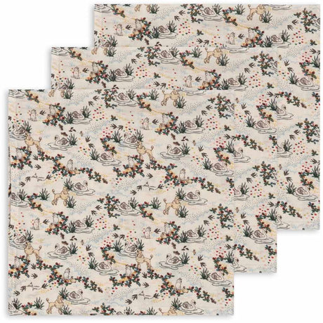 Konges Sløjd - Muslin cloths 3 pack - Mizumi | Scout & Co