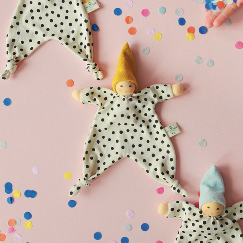 Nanchen - Spotty blanket doll comforter - golden | Scout & Co