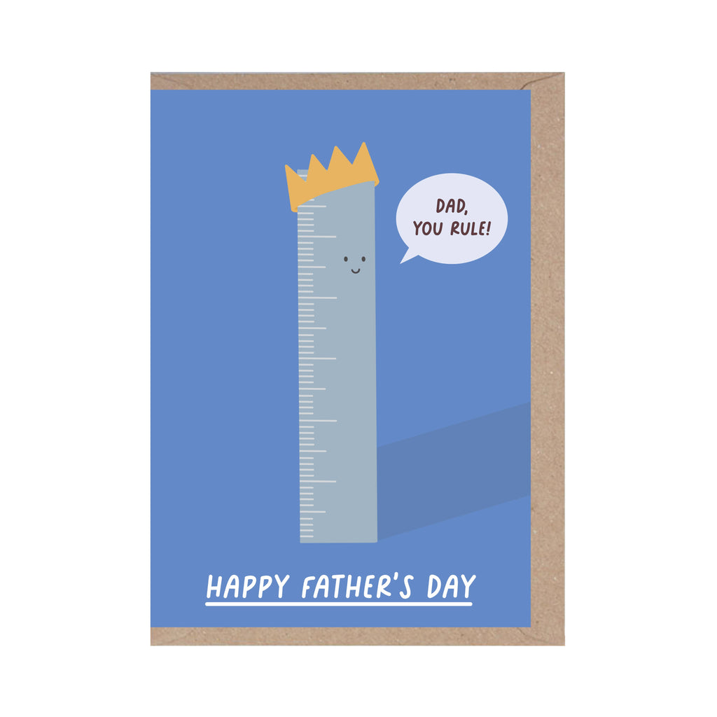 Rumble Cards - 'Dad, You Rule' Father's Day Card | Scout & Co