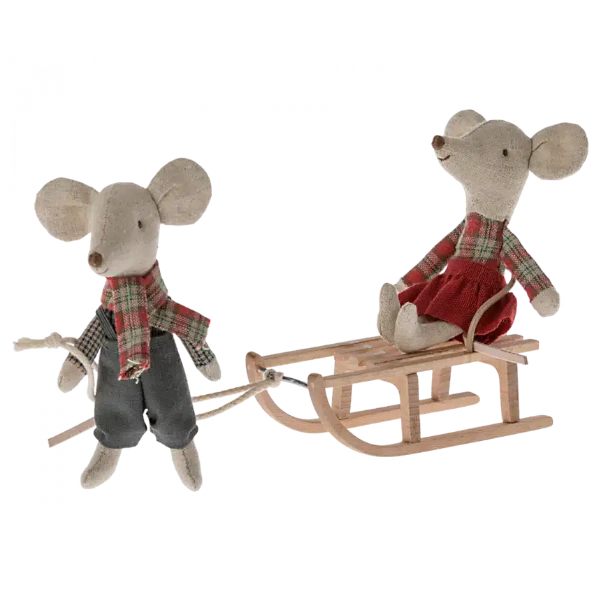 Maileg - Mouse sled | Scout & Co