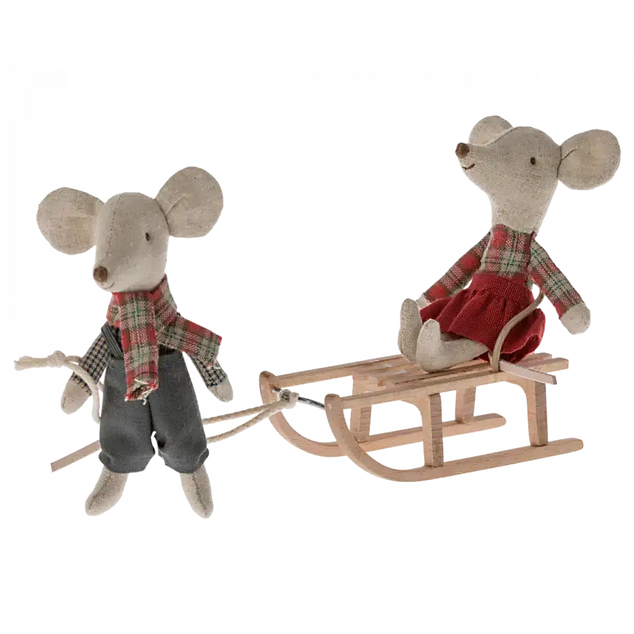 Maileg - Mouse sled | Scout & Co