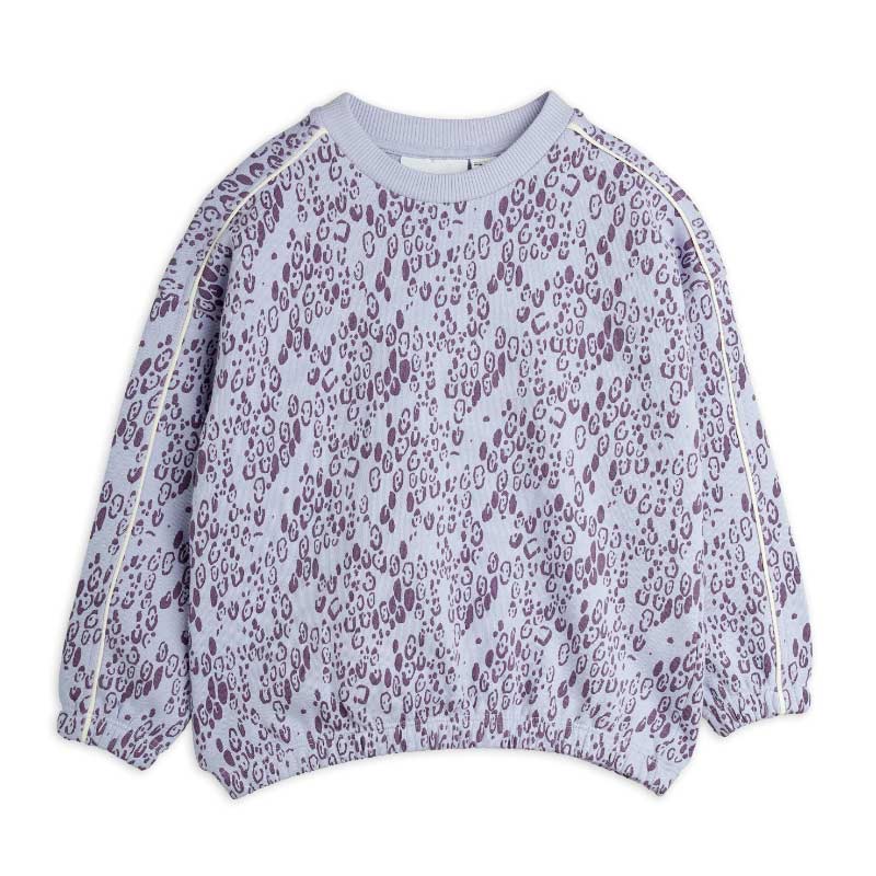 Mini Rodini - Mini Leopard sweatshirt - purple | Scout & Co