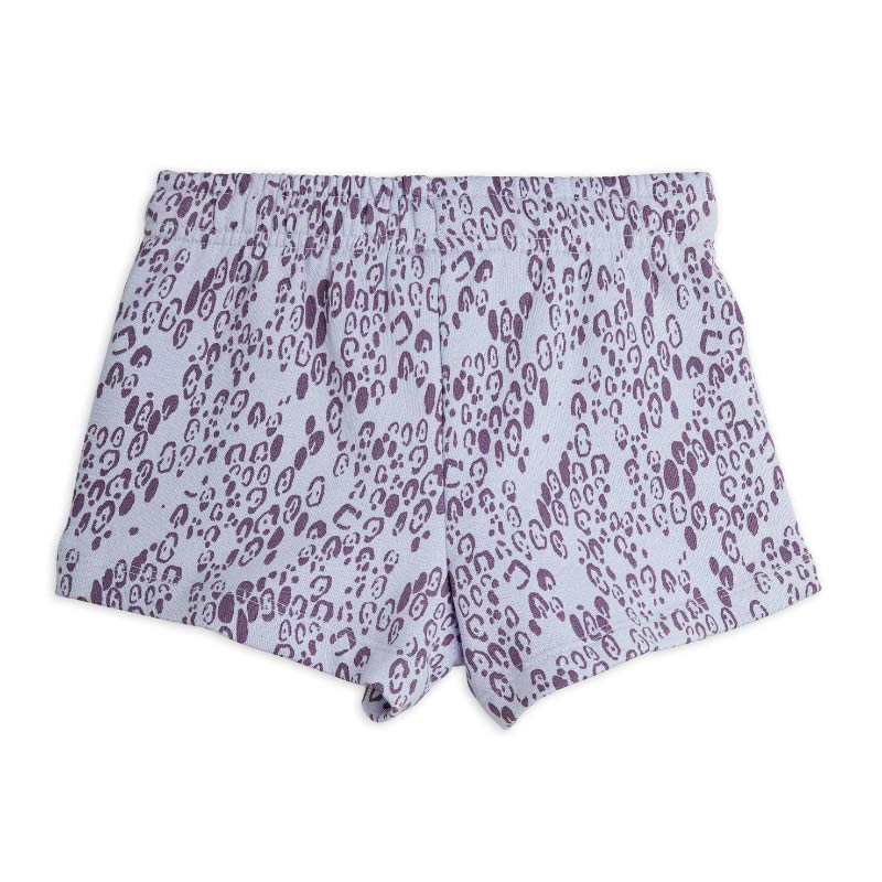 Mini Rodini - Mini Leopard sweat shorts - Purple | Scout & Co
