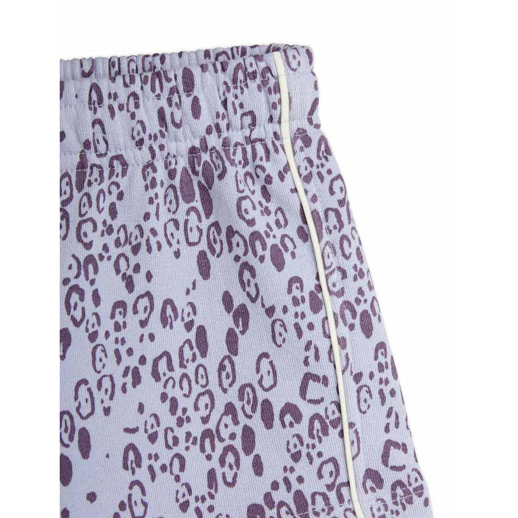 Mini Rodini - Mini Leopard sweat shorts - Purple | Scout & Co