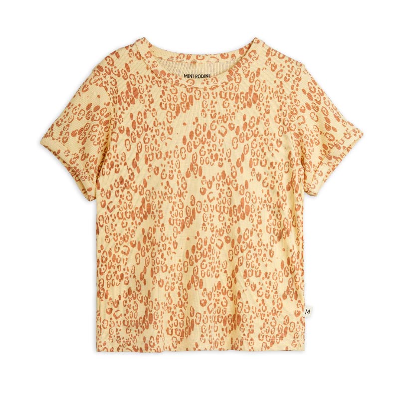 Mini Rodini - Mini Leopard T-shirt - beige | Scout & Co