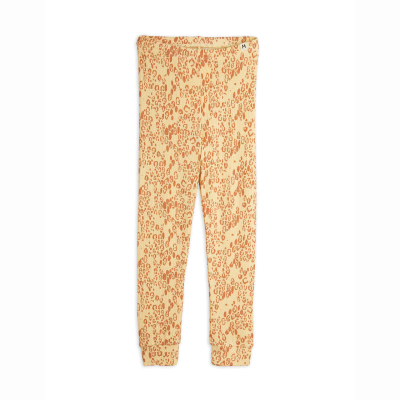 Mini Rodini - Mini Leopard leggings - beige | Scout & Co