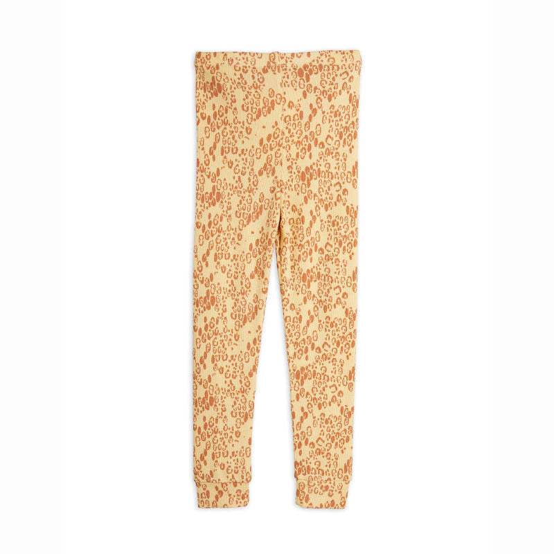 Mini Rodini - Mini Leopard leggings - beige | Scout & Co