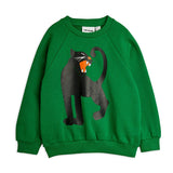 Mini Rodini - Panther sweatshirt - green | Scout & Co