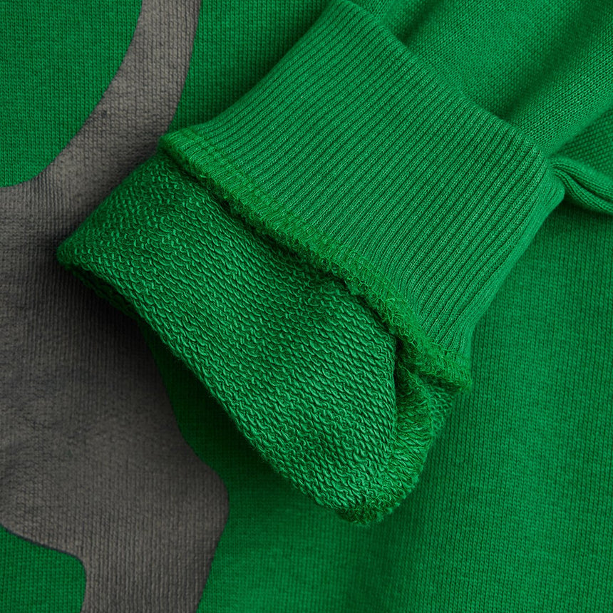 Mini Rodini - Panther sweatshirt - green | Scout & Co