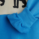 Mini Rodini - Panther panel sweatshirt - blue | Scout & Co