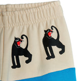 Mini Rodini - Panther panel sweatpants - blue | Scout & Co
