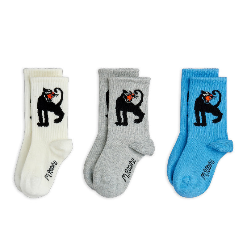 Mini Rodini - Panther socks - 3 pairs | Scout & Co