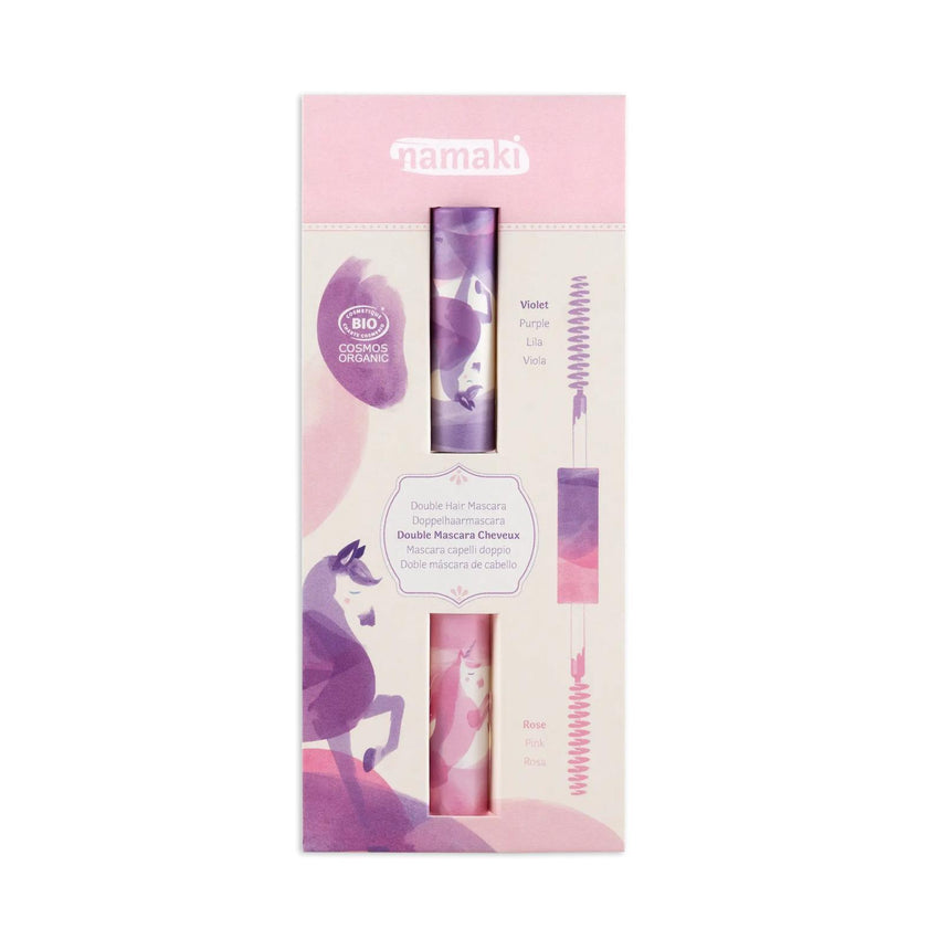Namaki - Organic double-tip hair mascara - pink & purple | Scout & Co
