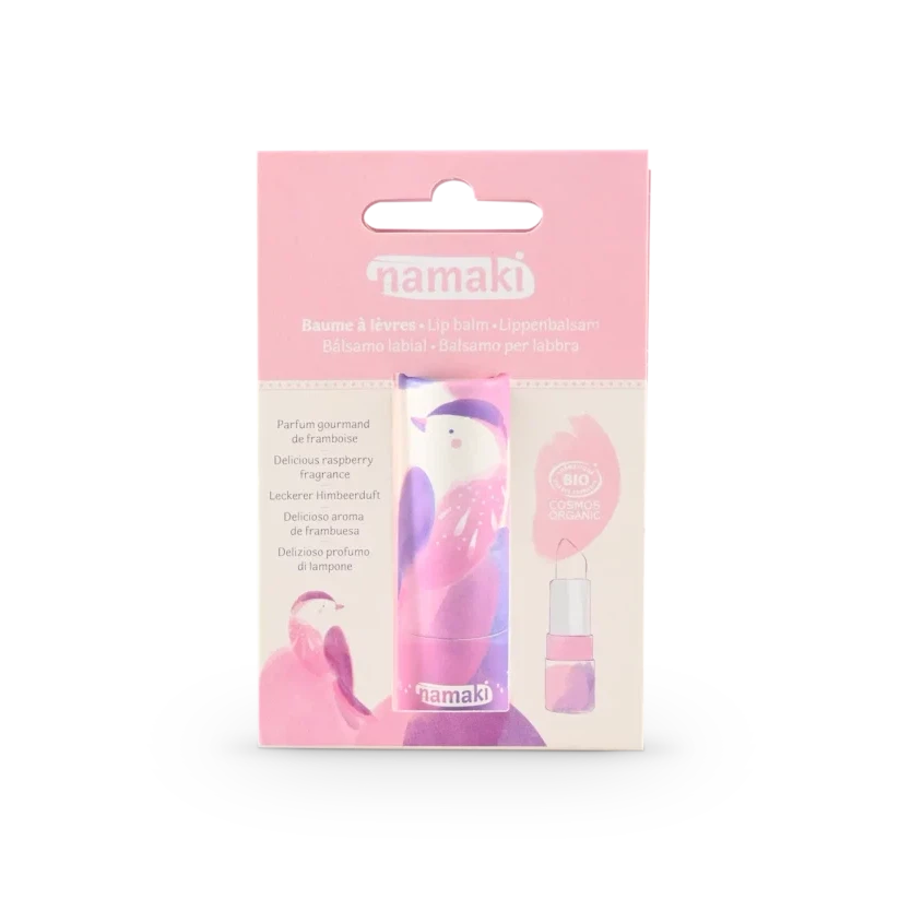 Namaki - Organic lip balm for kids - Raspberry | Scout & Co