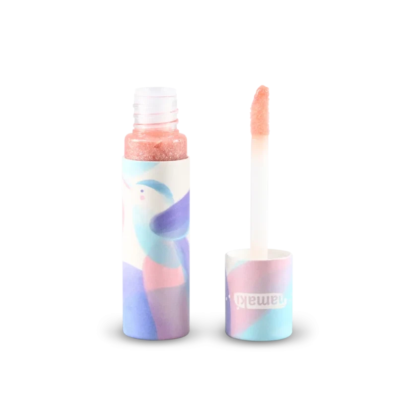 Namaki - Organic lip gloss for kids - Glitter pink | Scout & Co