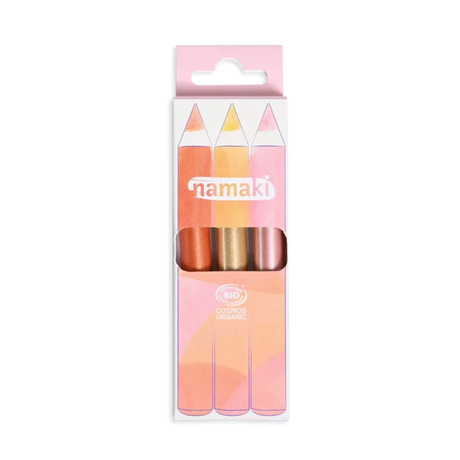 Namaki - Organic glitter make-up pencils for kids - Sunshine | Scout & Co