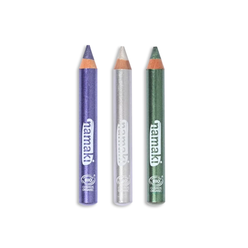 Namaki - Organic glitter make-up pencils for kids - Moonlight | Scout & Co