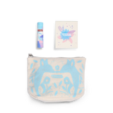 Namaki - Blue Sparkling Fox pouch - organic make-up for kids gift set | Scout & Co