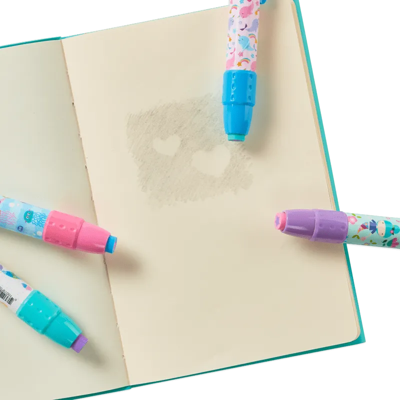 Ooly - Mermaid Click It erasers - set of 8 | Scout & Co