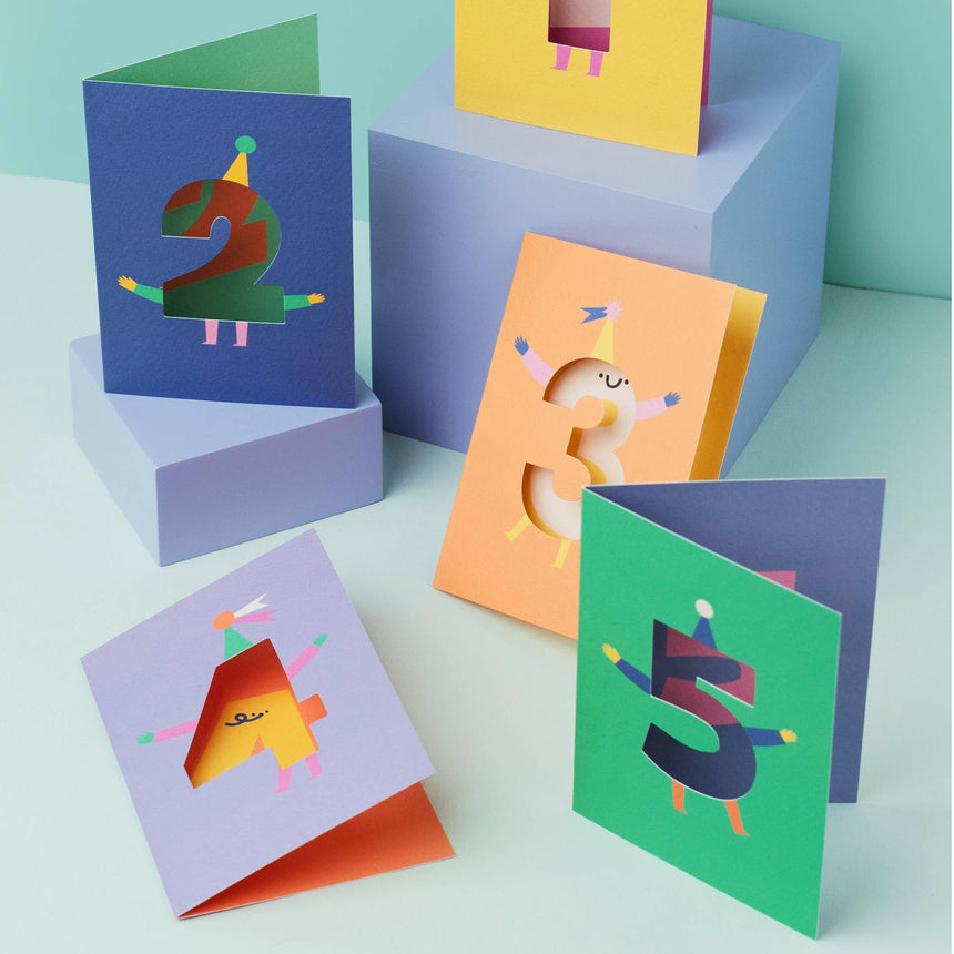 Rumble Cards - 6th Birthday die-cut card | Scout & Co