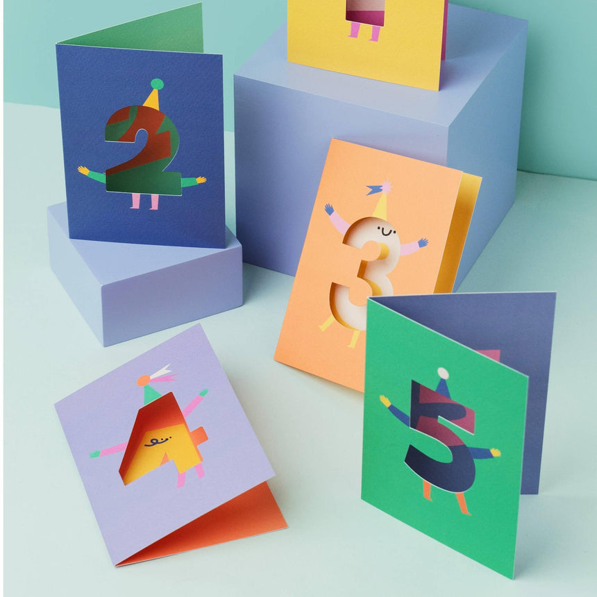 Rumble Cards - 9th Birthday die-cut card | Scout & Co