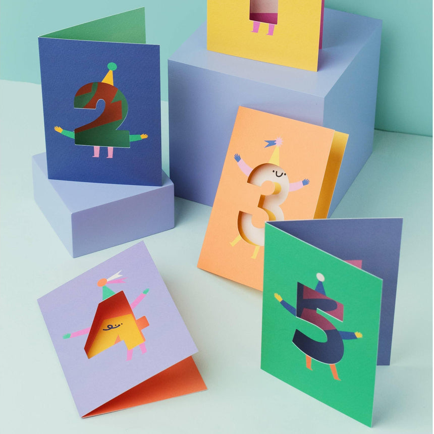 Rumble Cards - 7th Birthday die-cut card | Scout & Co