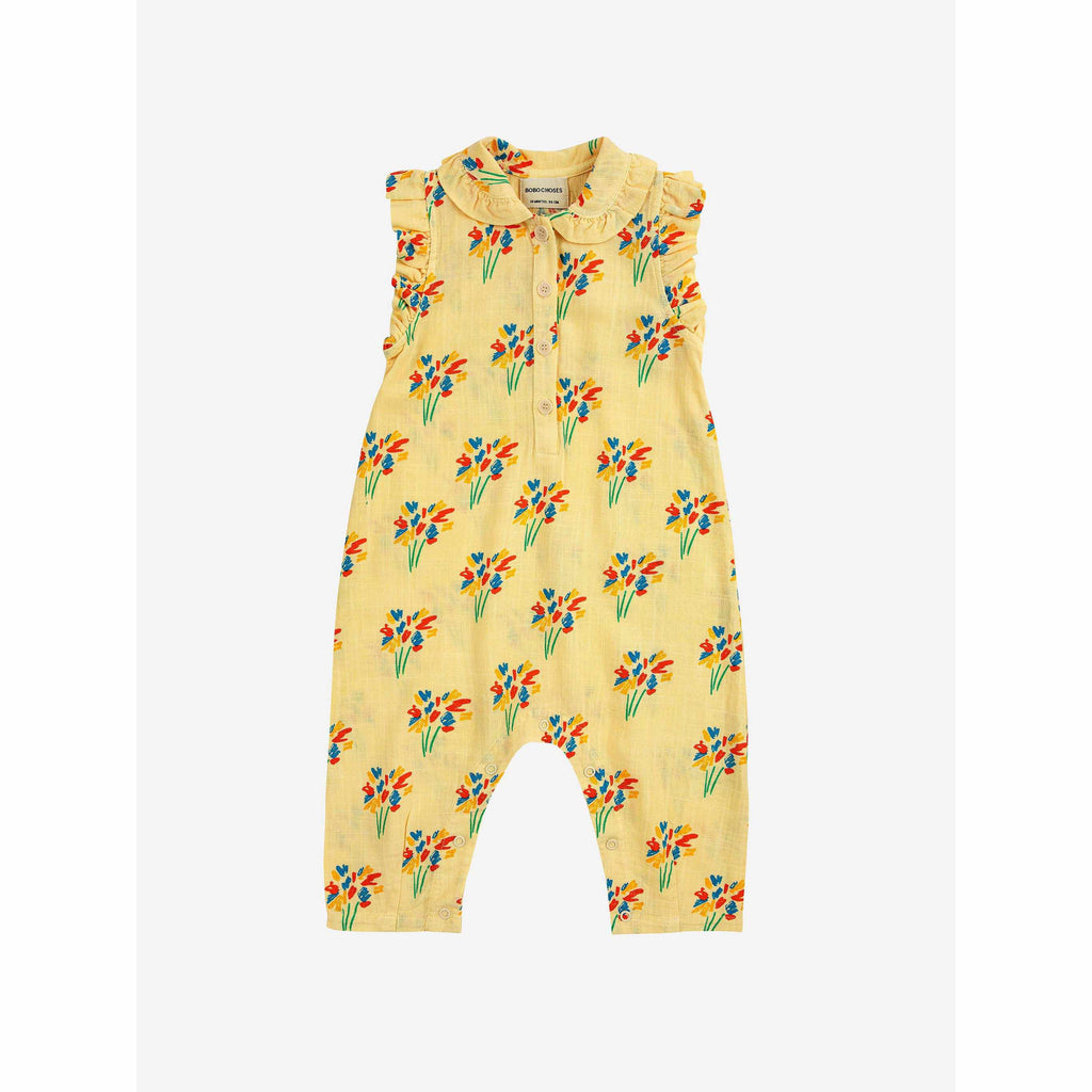 Bobo Choses - Fireworks all-over woven overall - baby | Scout & Co
