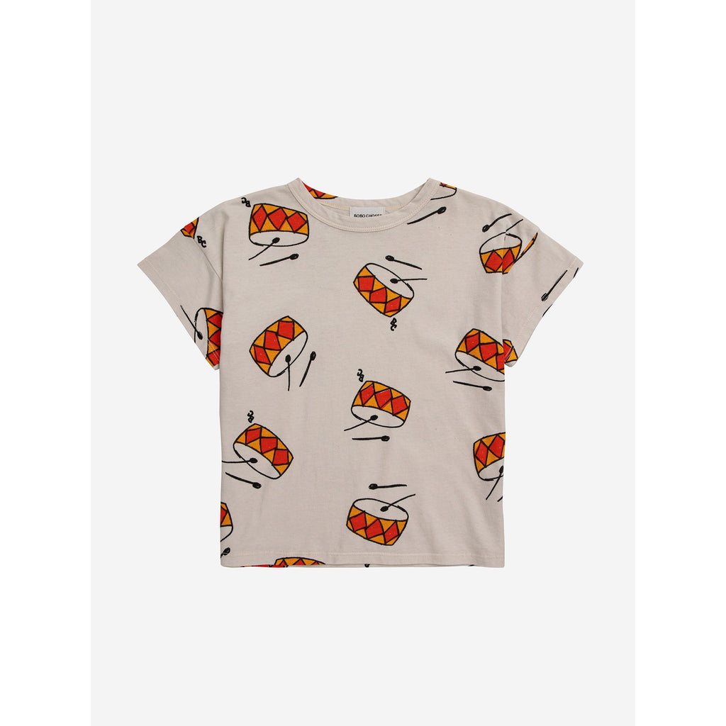 Bobo Choses - Play The Drum all-over T-shirt | Scout & Co