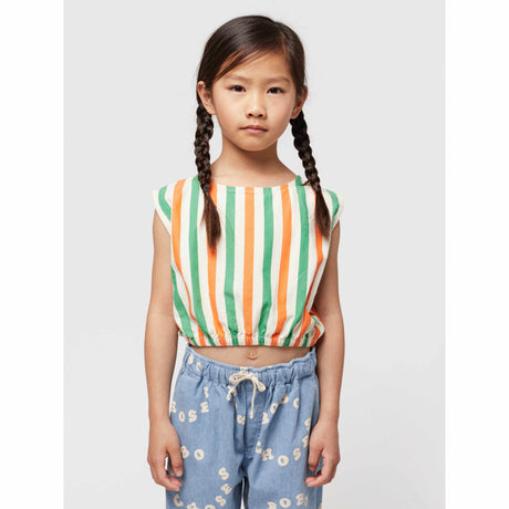 Bobo Choses - Vertical Stripes woven top | Scout & Co
