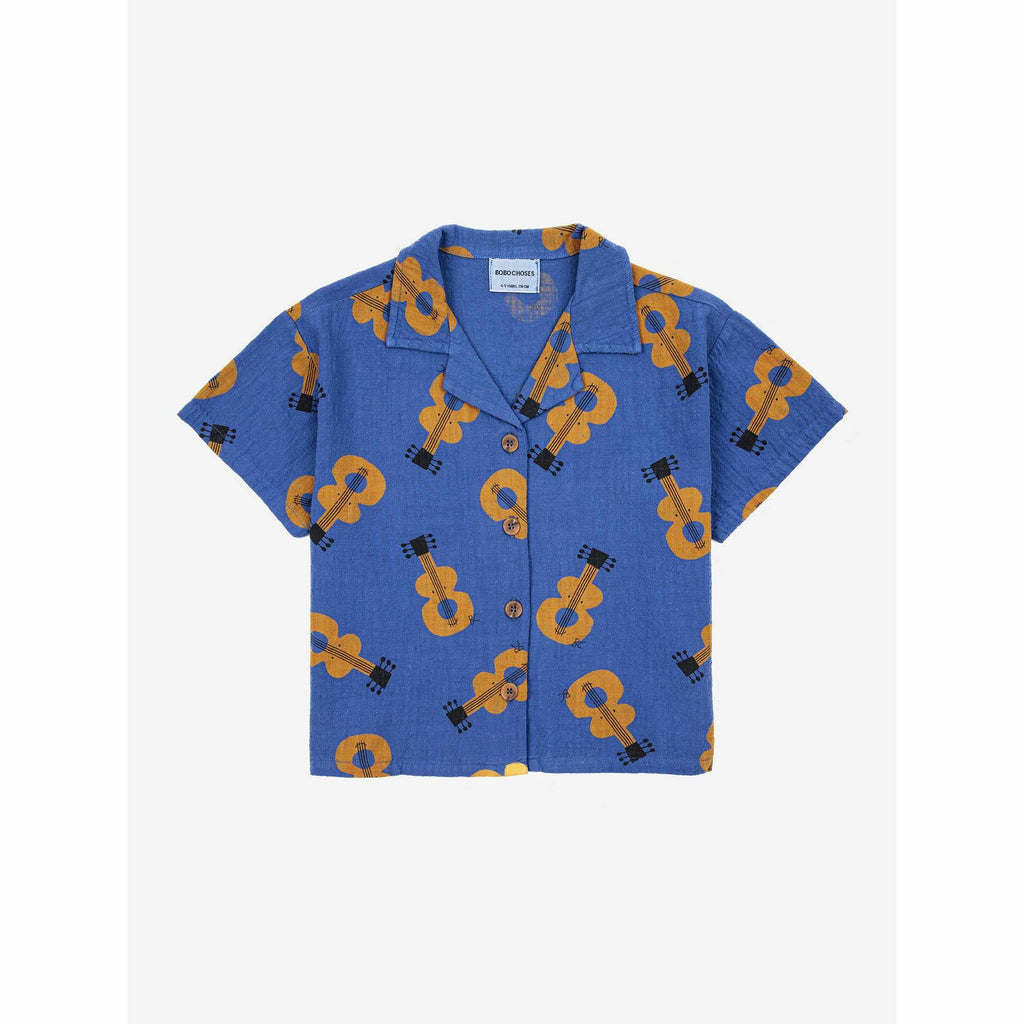 Bobo Choses - Acoustic Guitar all-over woven shirt | Scout & Co