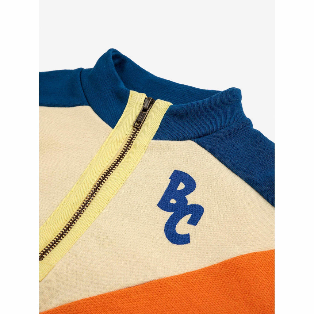 Bobo Choses - BC Colour Block zipped sweatshirt | Scout & Co