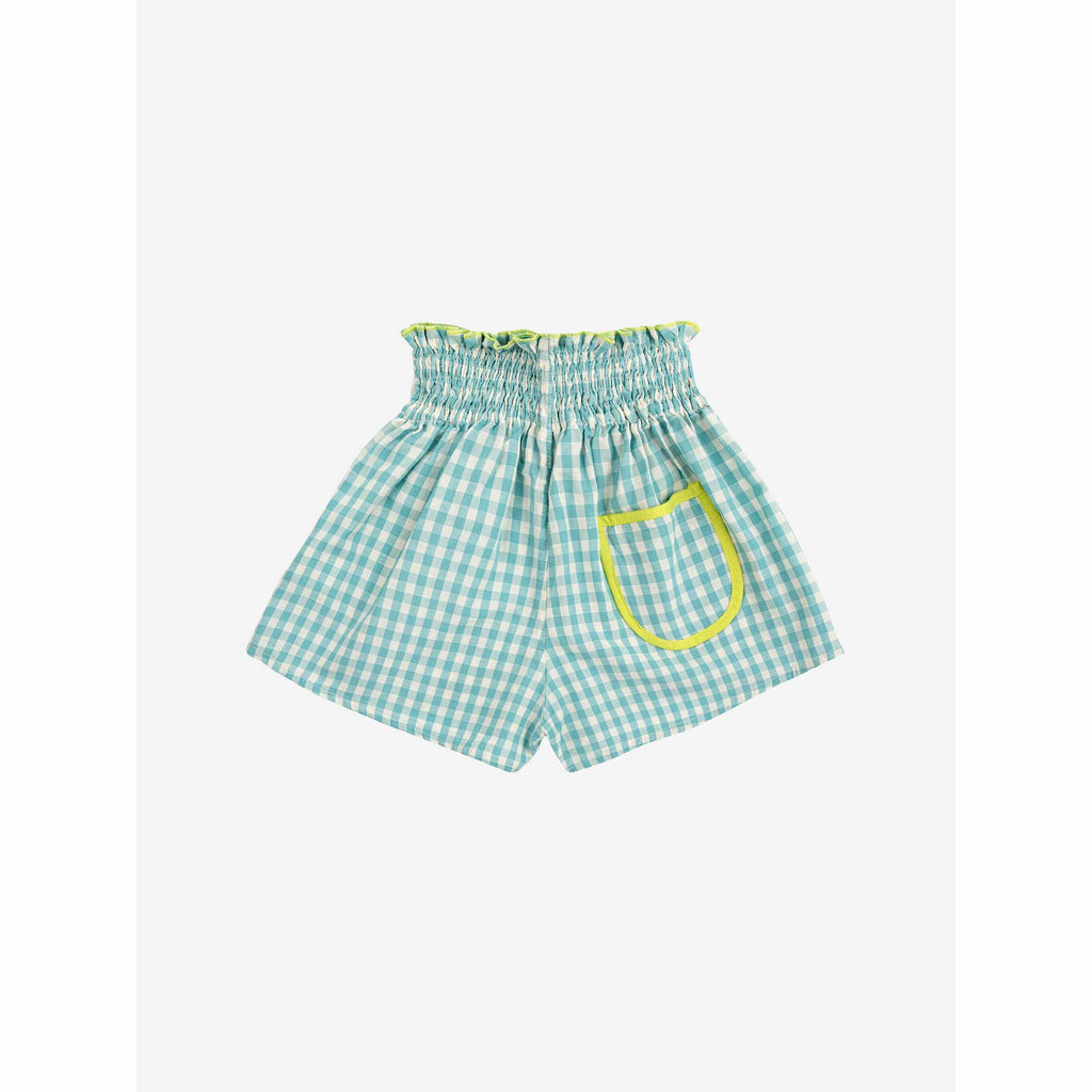 Bobo Choses - Vichy woven shorts | Scout & Co