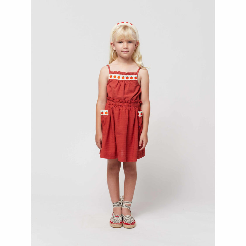 Tomato Woven Top