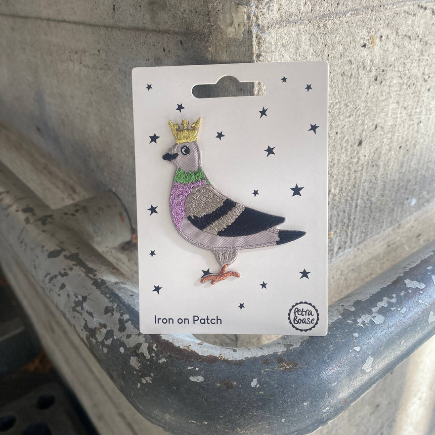 Petra Boase - Iron on Patch - Pigeon | Scout & Co