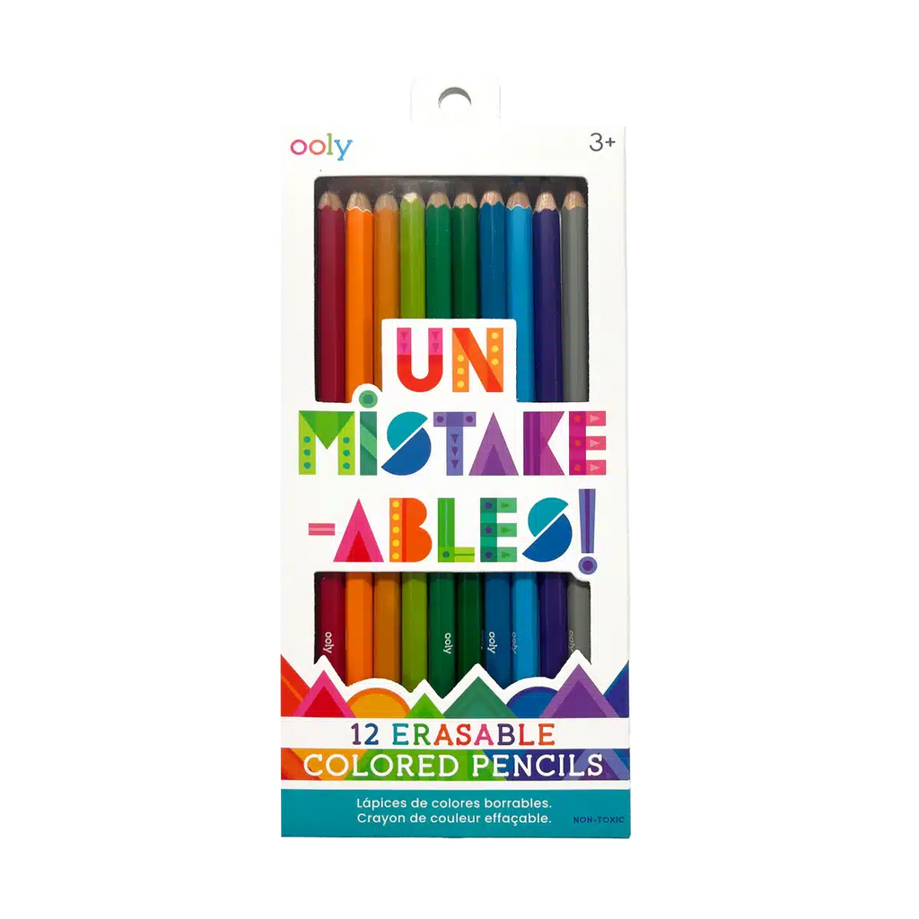 Ooly - Un-Mistake-Ables erasable coloured pencils | Scout & Co