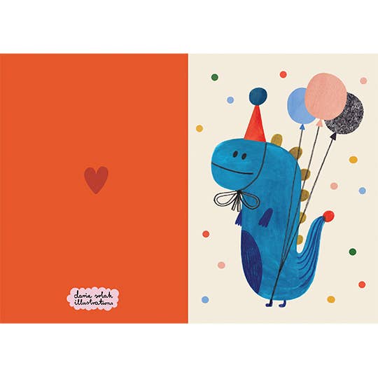 Daria Solak - Party Dinosaur card | Scout & Co