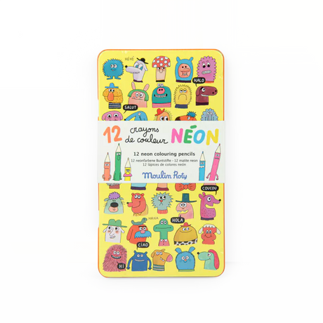 Moulin Roty - Les Schmouks neon pencils - set of 12 | Scout & Co