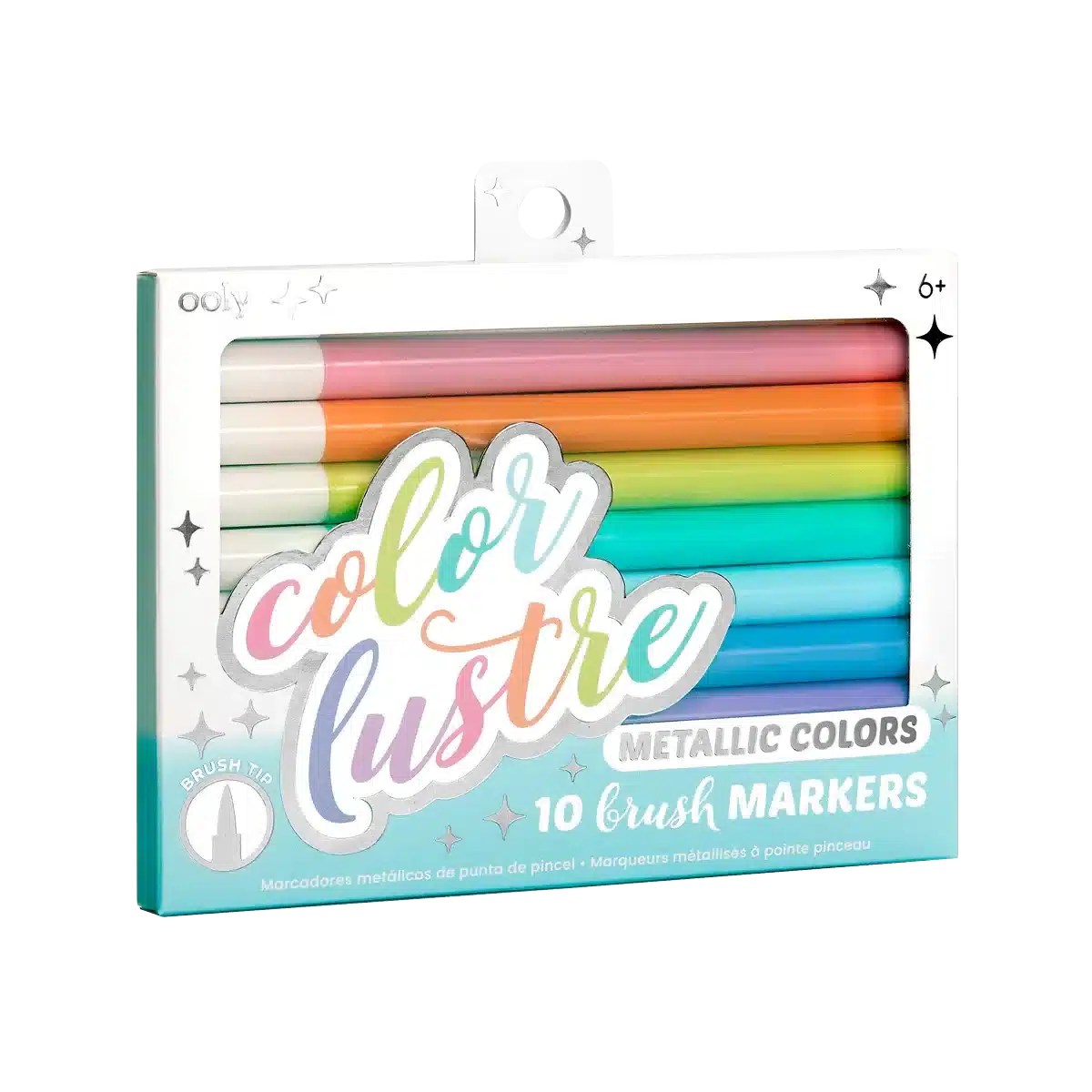 Ooly - Colour Lustre metallic brush markers - set of 10 | Scout & Co
