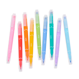 Ooly - Confetti Stamp double-ended markers - set of 9 | Scout & Co