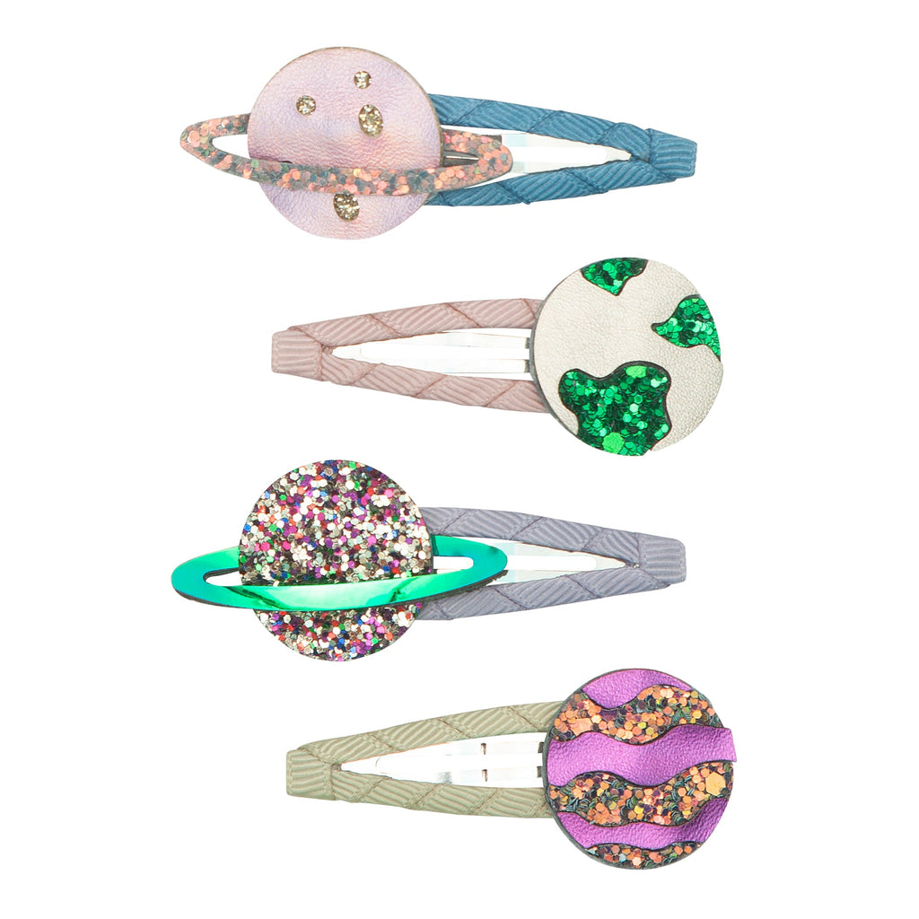 Mimi & Lula - Solar System clic clac hair clips - set of 4 | Scout & Co