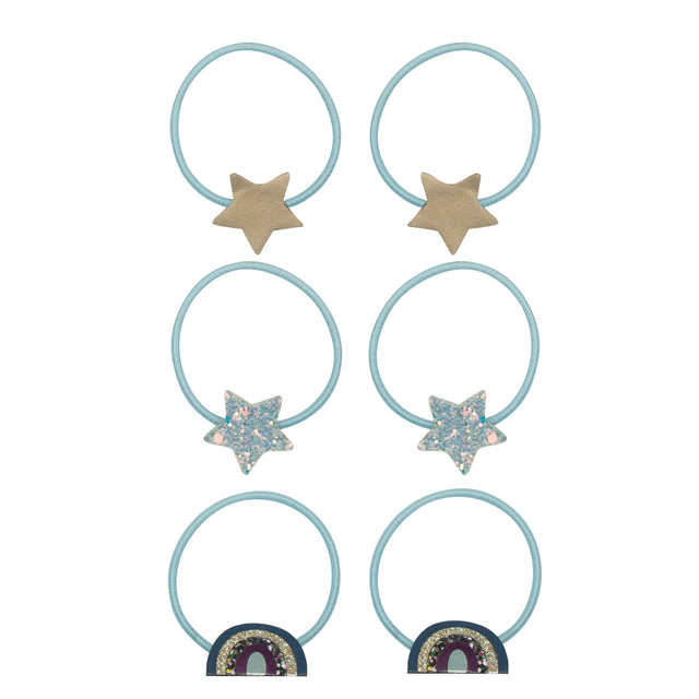 Mimi & Lula - Ziggy Over The Rainbow hair ponies - set of 6 | Scout & Co